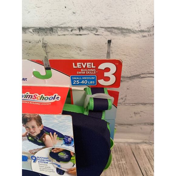SWIMSCHOOL Boy’s Progressive Swim Trainer / Size: Small-Medium 25-40 LBS - Picture 2 of 6